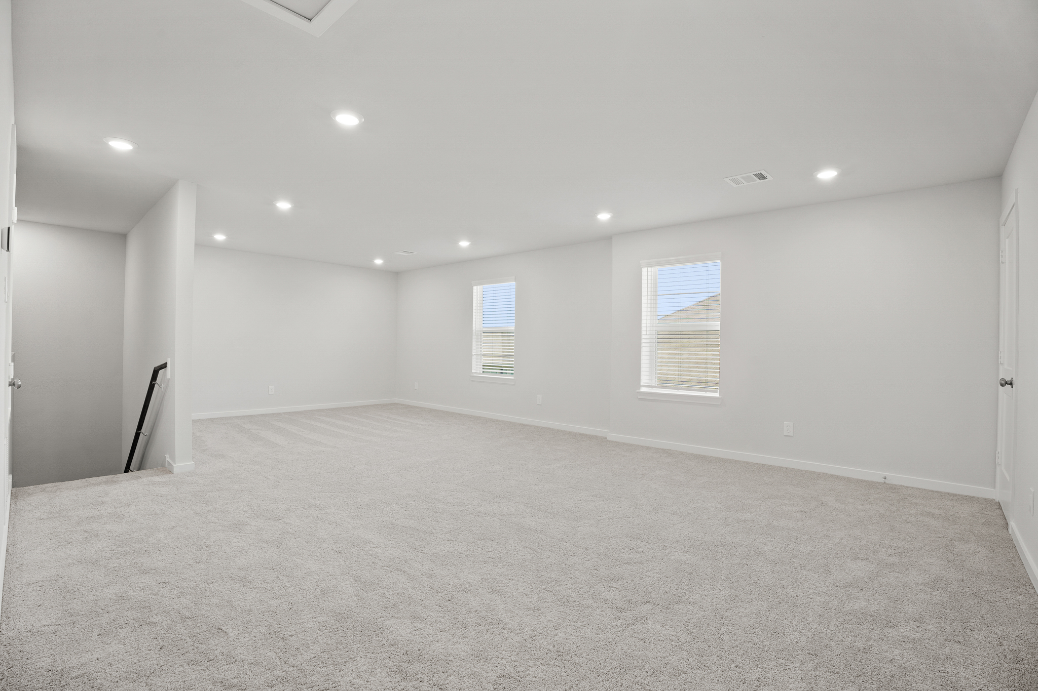 A large empty room.